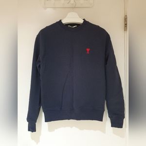 Ami navy sweatshirt (small)